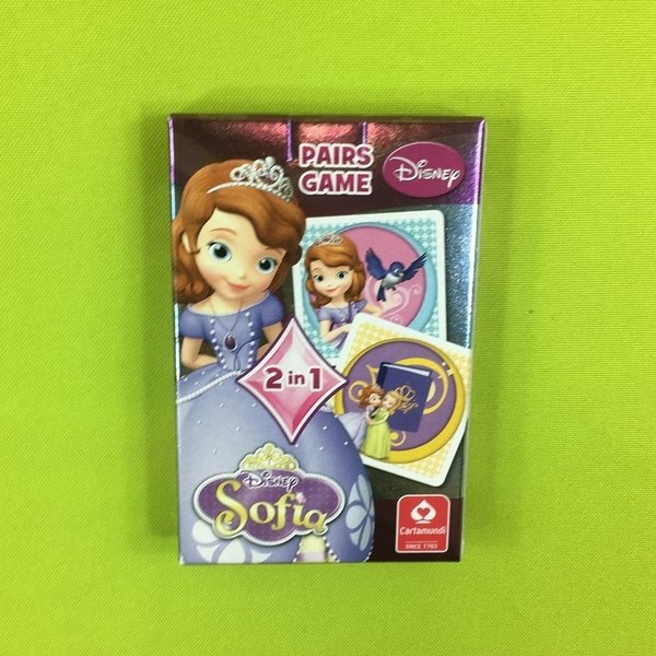 Disney Sofia 2in1- Memo Spiel und Schwarzer Peter