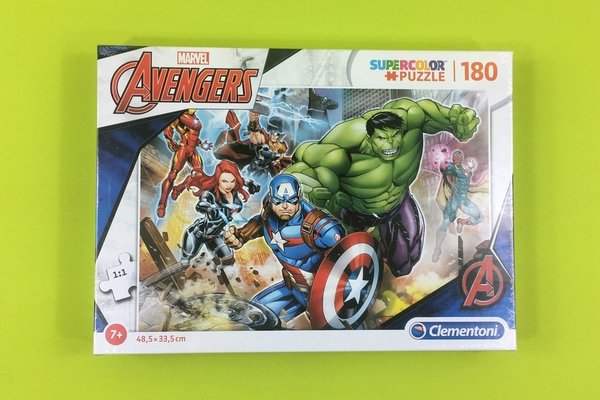 Puzzle Avengers Supercolor 180 Teile von Clementoni