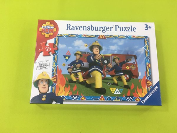 Puzzle Feuerwehrmann Sam 35 Teile von Ravensburger