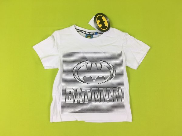 T-shirt Batman Weiß 104, 116, 128 cm