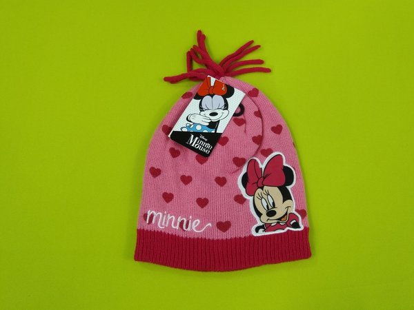 Mütze Disney Minnie Maus verschiedene Farben 52 - 54 cm