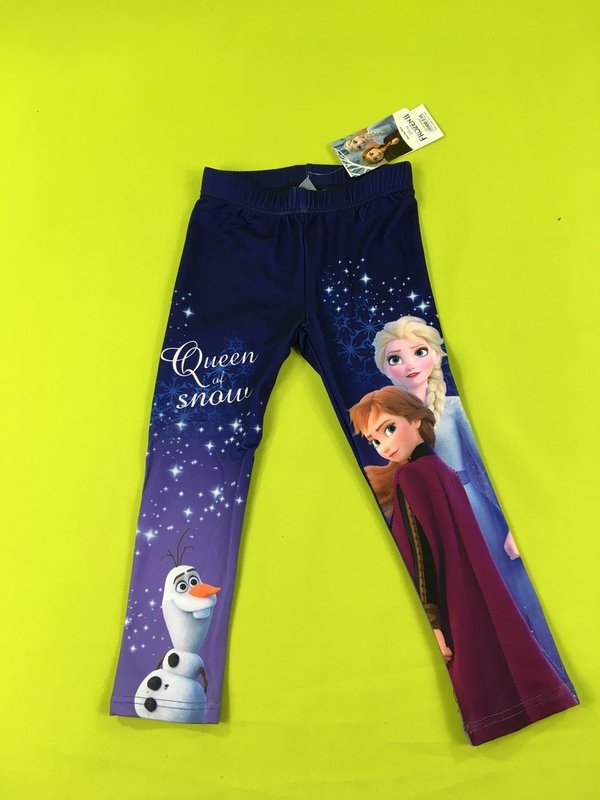 Leggings Disney Frozen Blau Elsa Anna & Olaf 98 - 134 cm