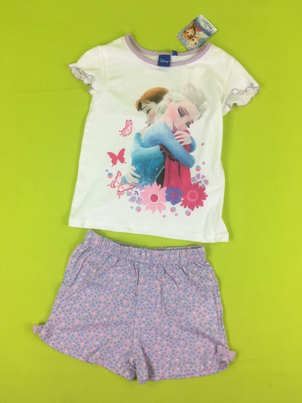 Pyjama Disney Frozen 2 teilig lila Gr 104 - 128 cm
