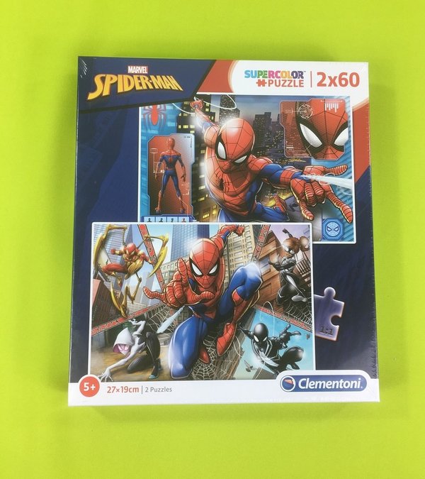 Puzzle Spiderman 2 x 60 Teile von Clementoni