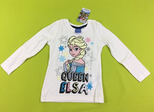 Langarmshirt Disney Frozen Queen Elsa 122,128 cm