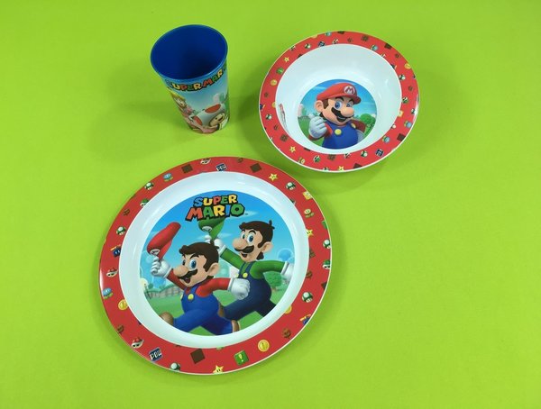Geschirr Set Super Mario Mikrowellen geeignet