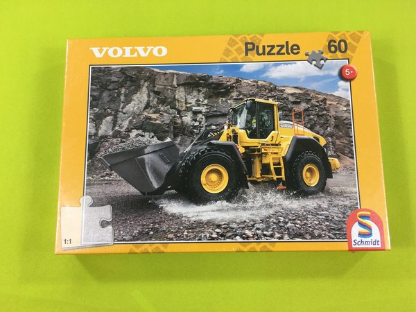 Puzzle Baufahrzeug Volvo L150H 60 Teile von Schmidt Spiele