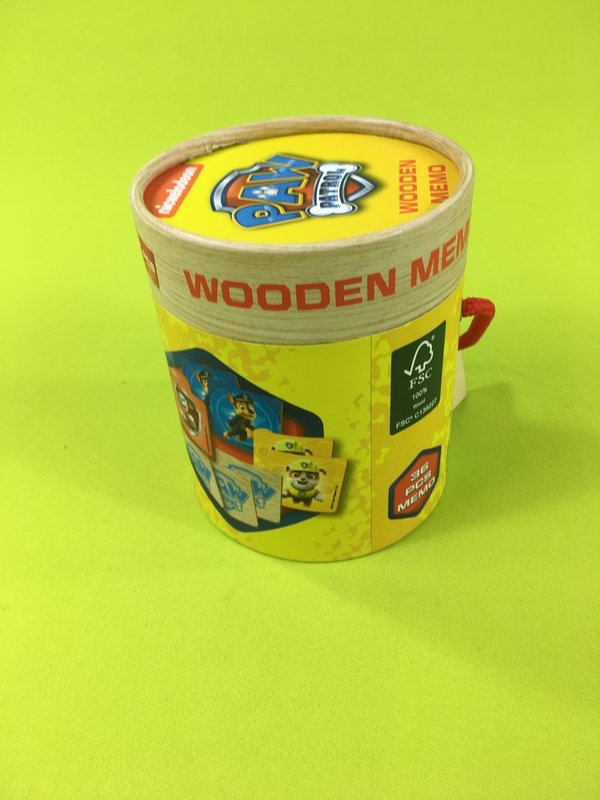 Paw Patrol Nickelodeon Memory Spiel aus Holz