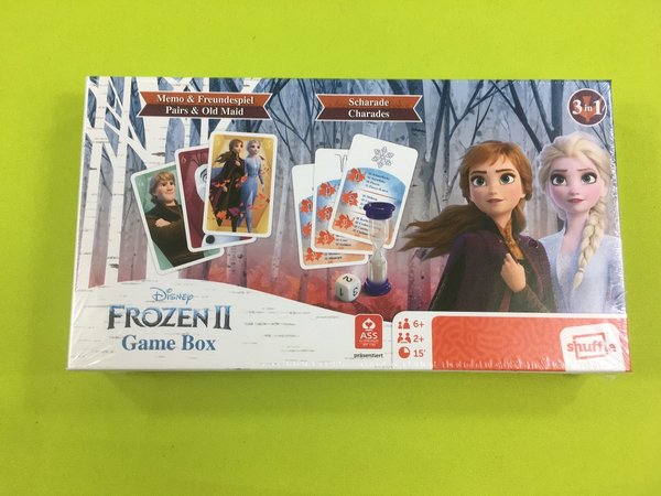 ASS Disney Frozen Eiskönigin 2 - Spielebox 3 in 1
