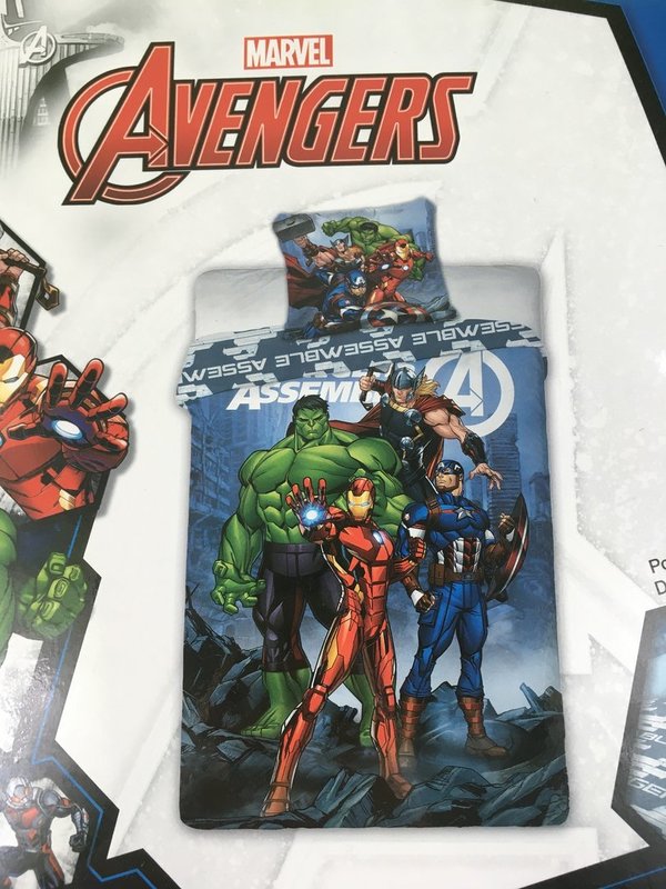 Bettwäsche Avengers 140 x 200 cm