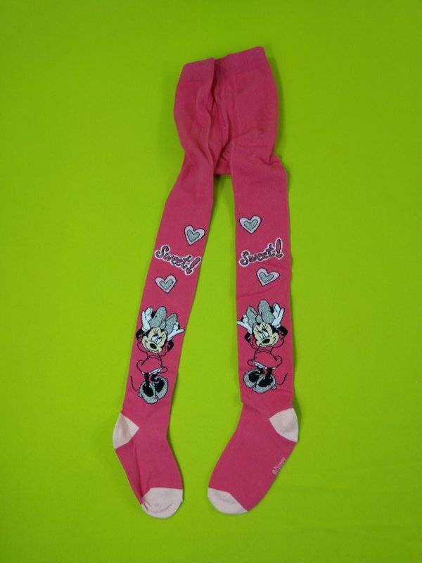 Strumpfhose Disney Minnie Maus Pink 128/134 cm