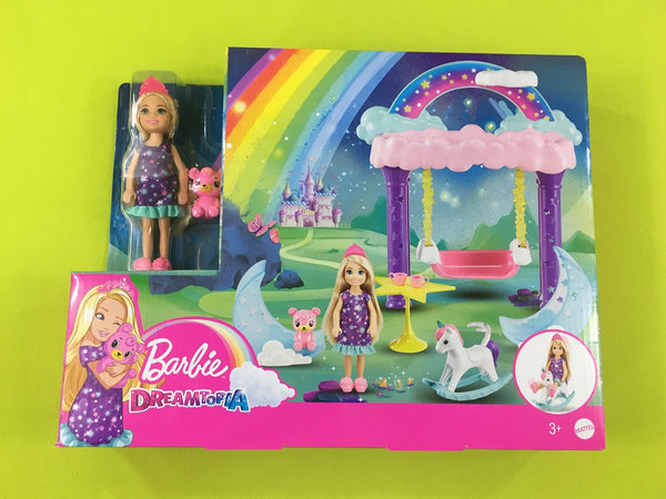Barbie Dreamtopia Chelsea Schaukel-Spielset von Mattel