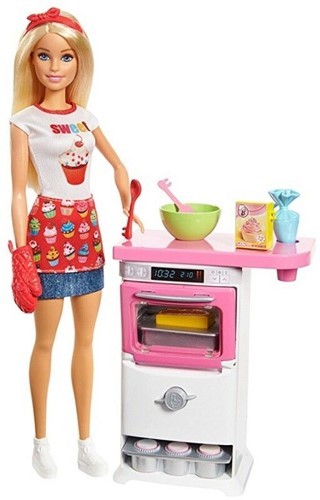 Barbie Bäckerin mit Zubehör von Mattel