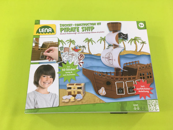 Lena - Designe dein eigenes Piratenschiff