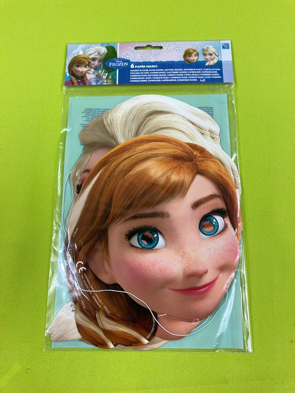 Masken Set Disney Frozen 6 Stück