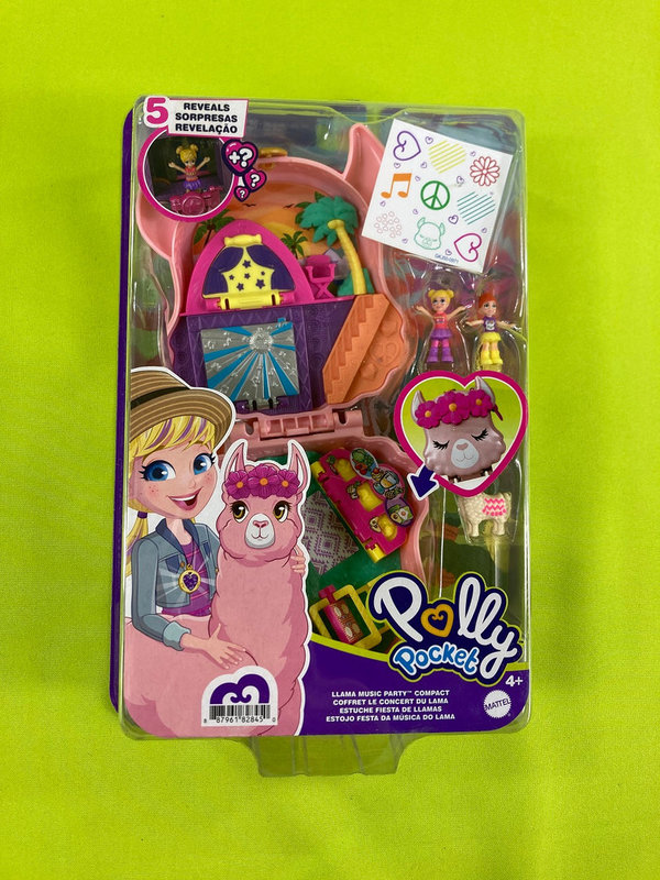 Polly Pocket Lama-Musikparty Schatulle