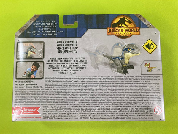 Jurassic World Uncaged Rowdy Roars Mirror Dino von Mattel