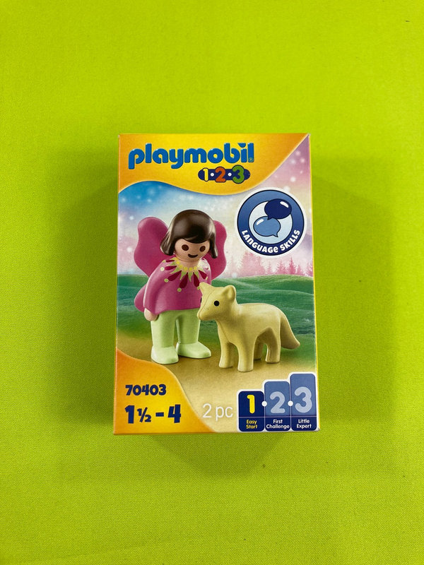 Playmobil® 1.2.3 Feenfreundin mit Fuchs 70403